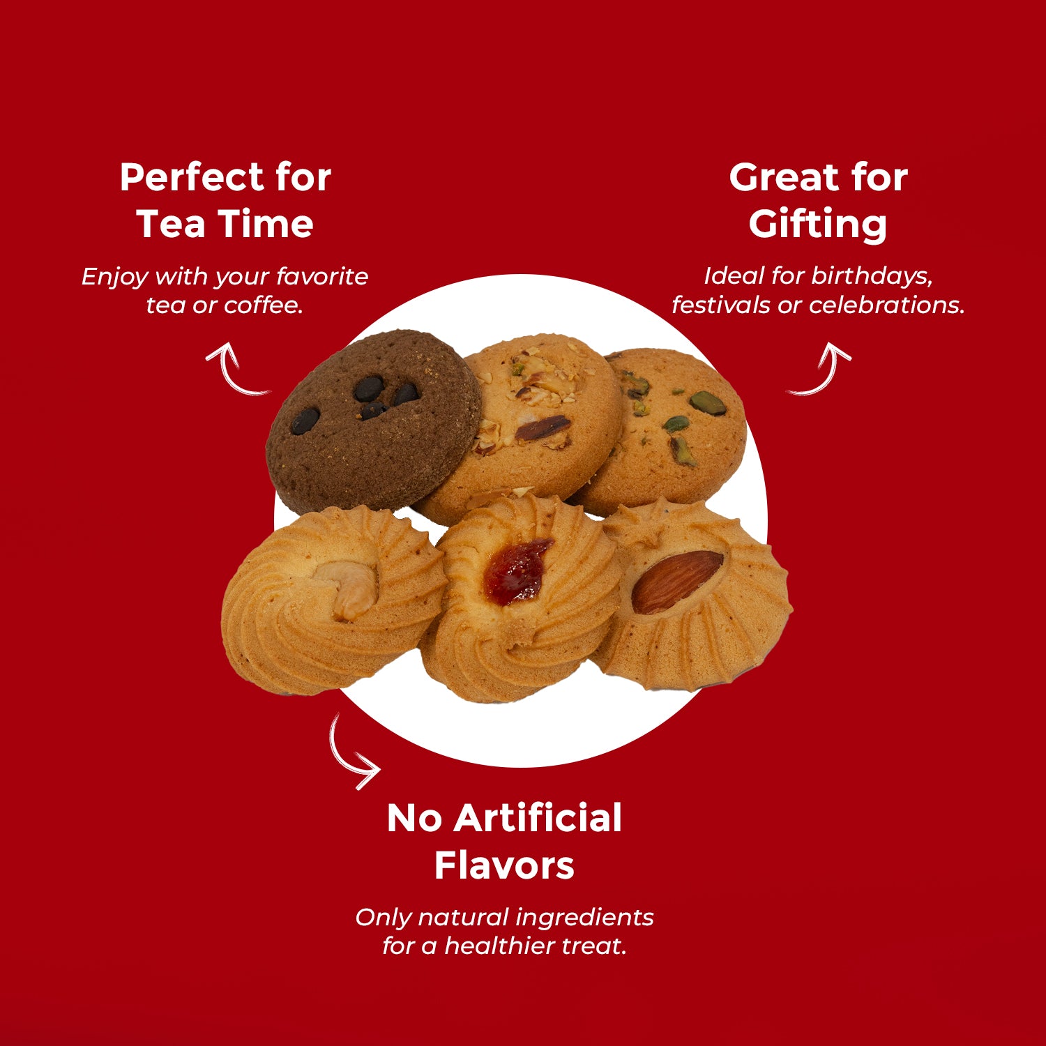 Premium Assorted Cookies 400GM